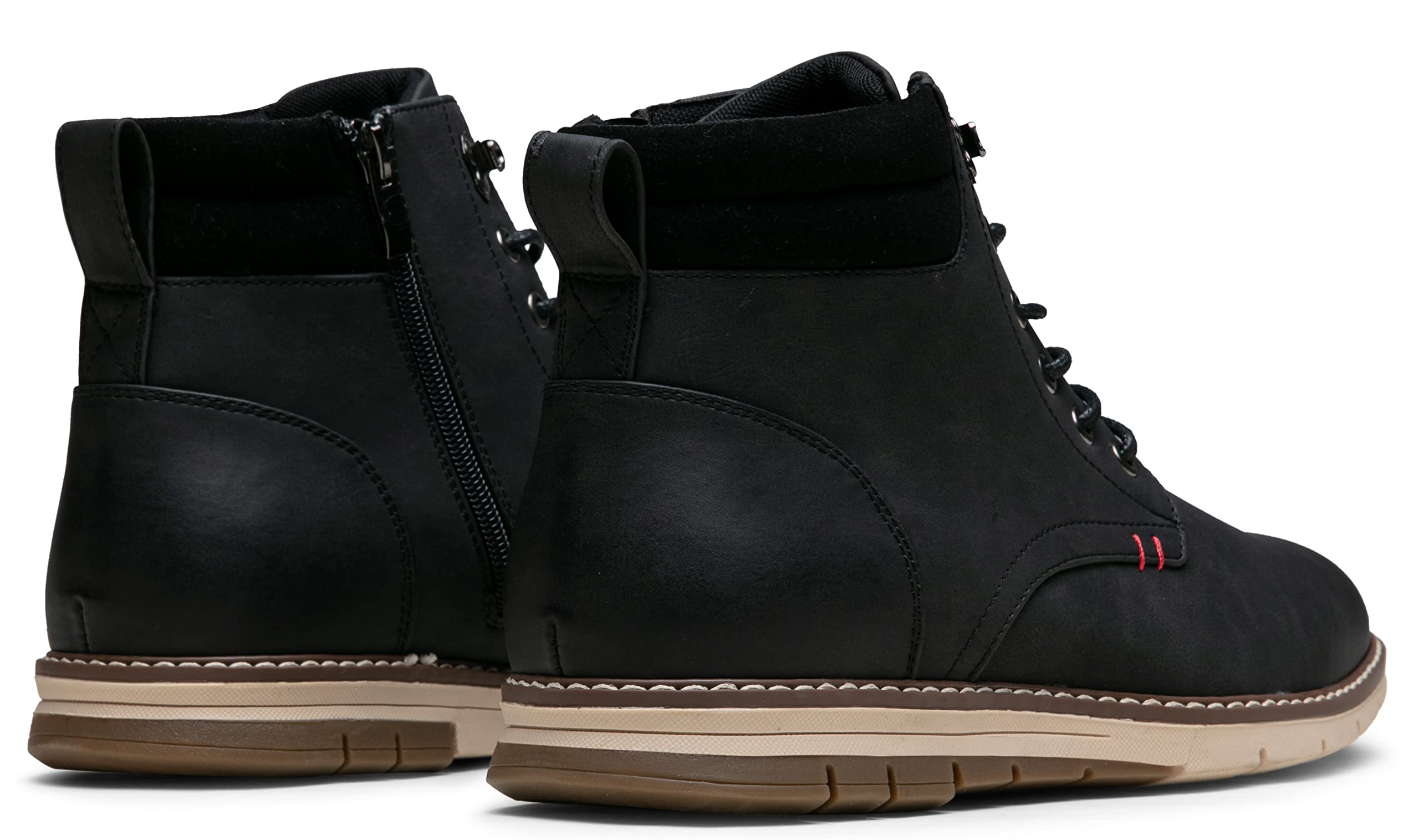 Vostey Boots for Men Casual Dress Shoes Fashion Waterproof Men's Motorcycle Boots