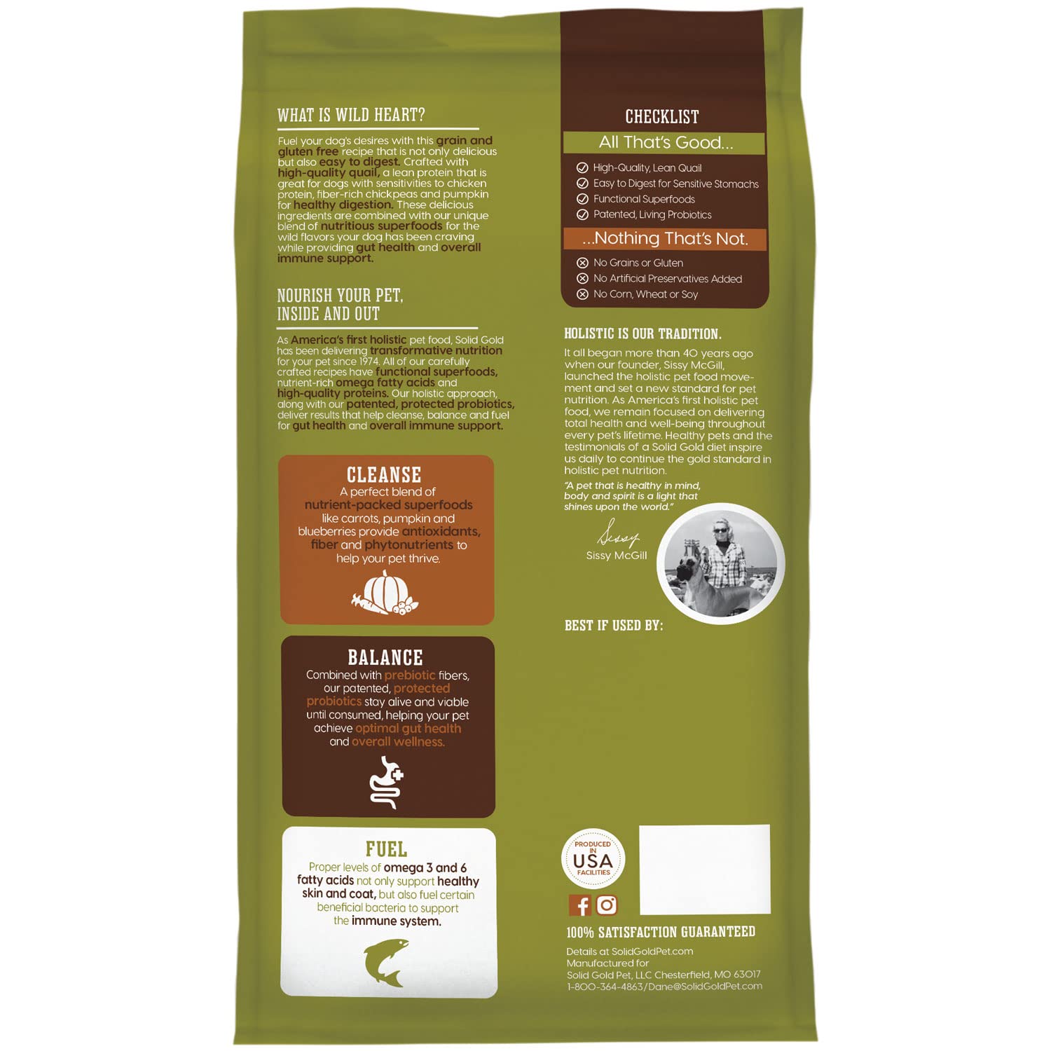 Solid Gold Toy & Small Breed Dry Dog Food Small Bites – Real Beef, Grain Free, Gluten Free, High Fiber Kibble with Probiotics for Gut Health & Digestion Support – Healthy Dog Food All Ages – 4LB