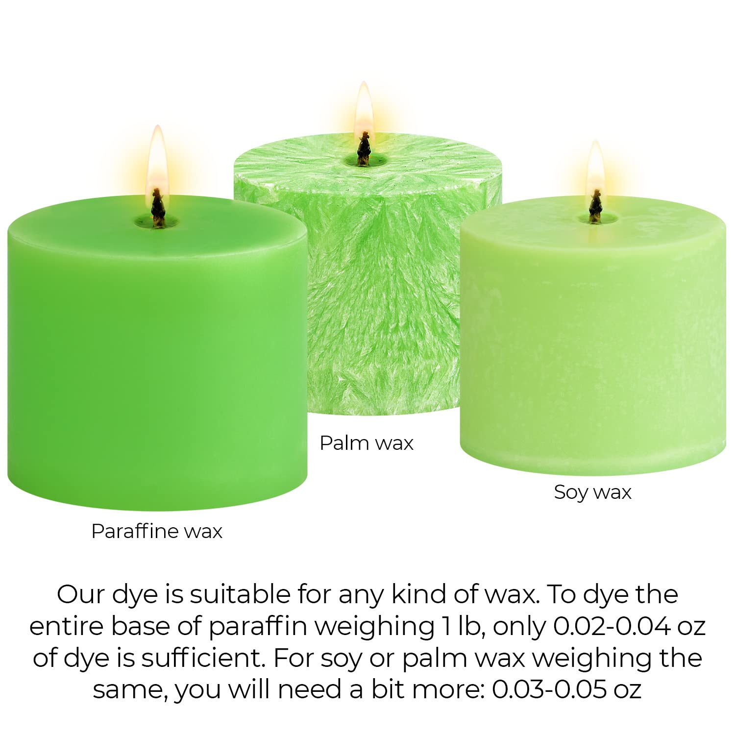 Liquid Candle Wax Dye for Soy Candle Making - 16 Popular Candle Dye Coloring Set - Premium Liquid Candle Wax Coloring - Highly Concentrated Candle Colors