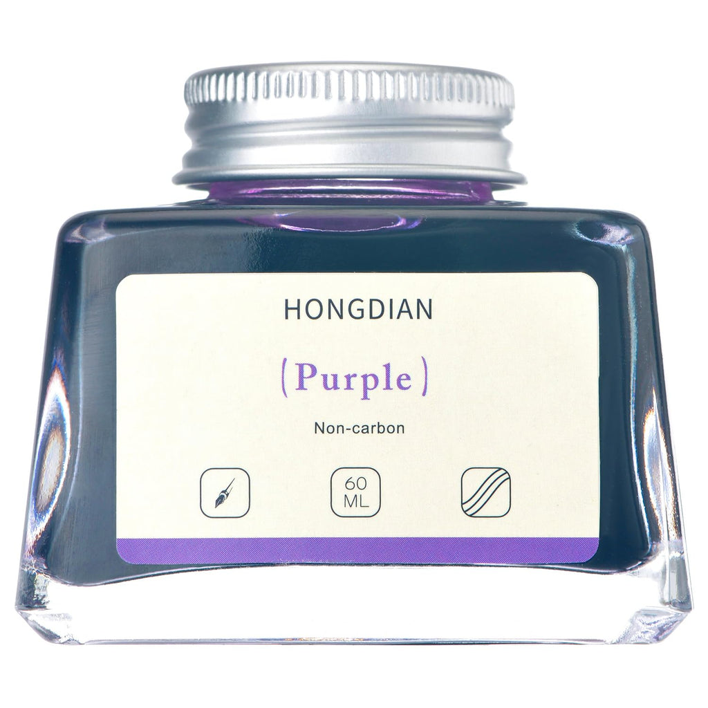 Asvine Hongdian Fountain Pen Bottled Ink Black, 60ml Fountain Pen Bottled Ink, Non Carbon