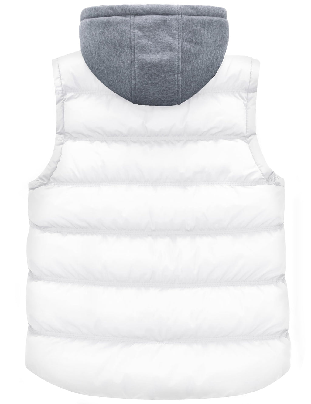 Wantdo Women's Quilted Puffer Vest Thicken Warm Winter Coat with Removable Hood
