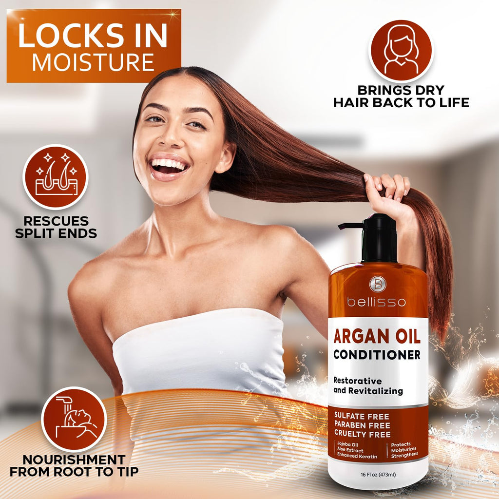 Apple Cider Vinegar Conditioner - Sulfate Paraben and Silicone Free - For Dry, Damaged and Oily Hair - Anti Dandruff Product for Fine Itchy Scalp Build Up - Cleansing Treatment for Women and Men