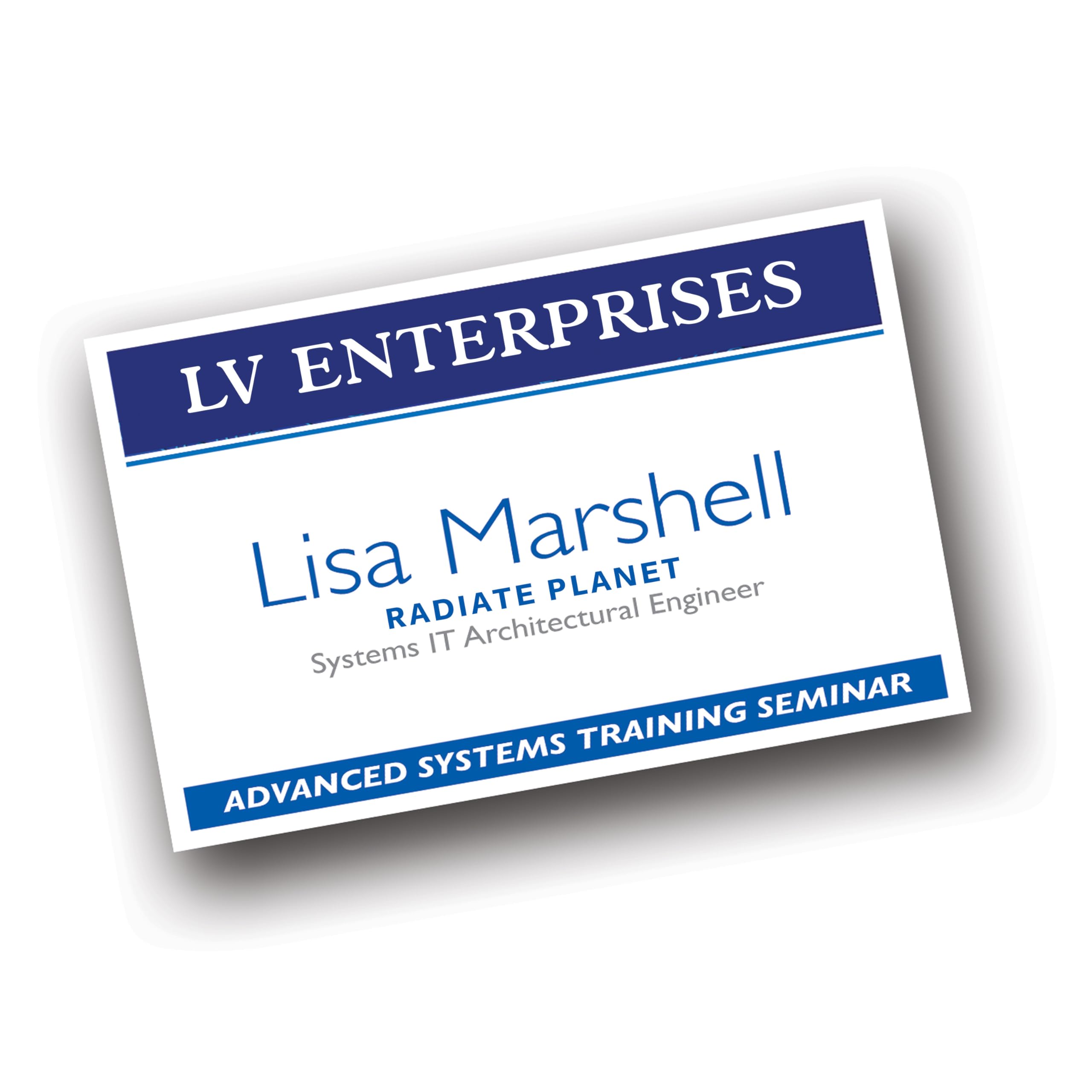 Avery Customizable Name Badge Inserts, 2.25" x 3.5", White, 400 Printable Name Tag Inserts (5390), Pack of 5