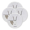 FIRST ALERT Carbon Monoxide Alarm | BRK CO250 Battery Operated Carbon Monoxide Detector With 9-Volt Battery & Two Silence Features