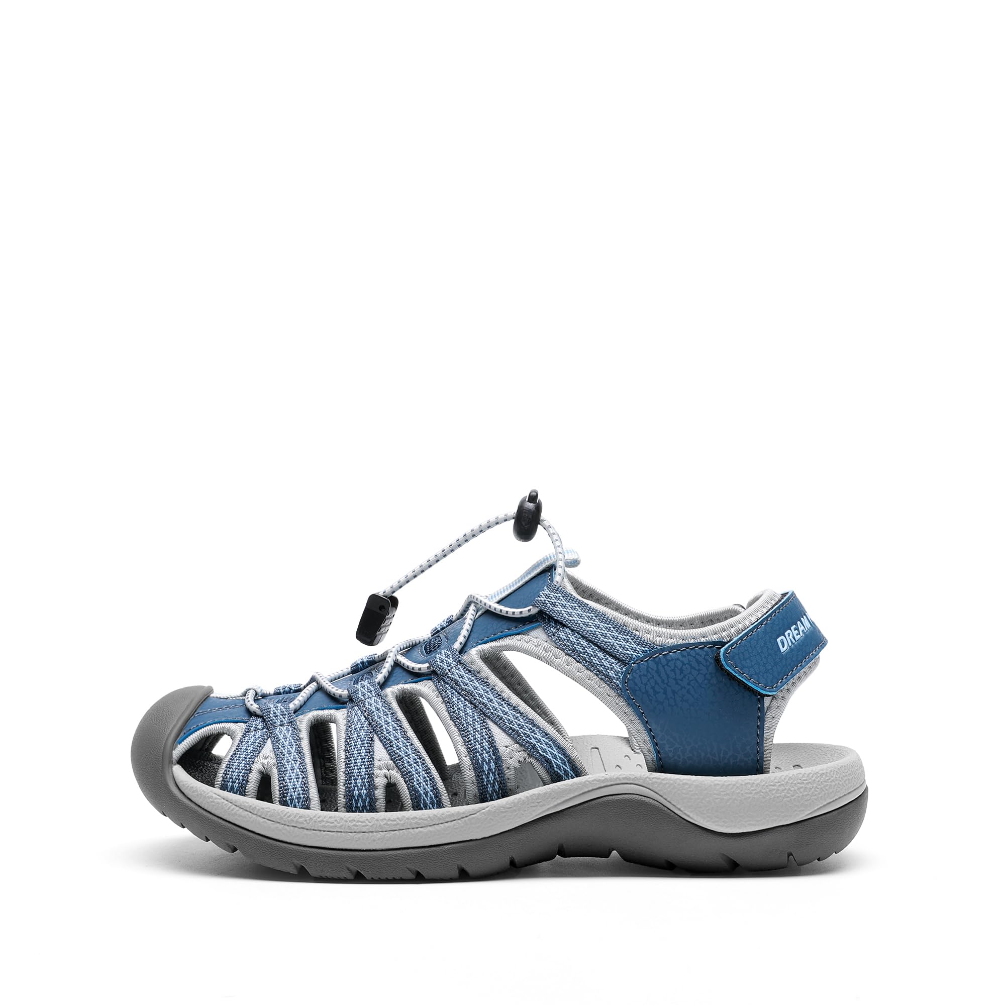 DREAM PAIRS Womens Closed Toe Hiking Summer Outdoor Sport Athletic Sandals