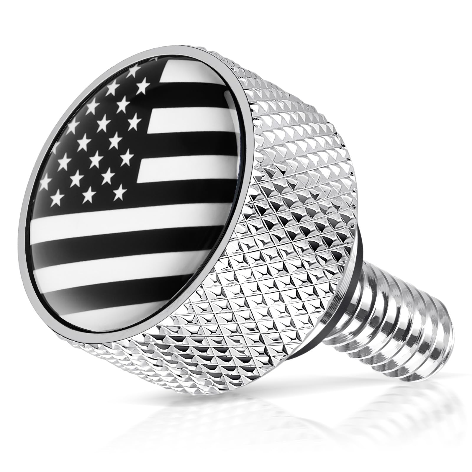 Amazicha Gloss Black 304 Stainless Steel Seat Bolt Screw Compatible with Harley Davidson 1996-2026