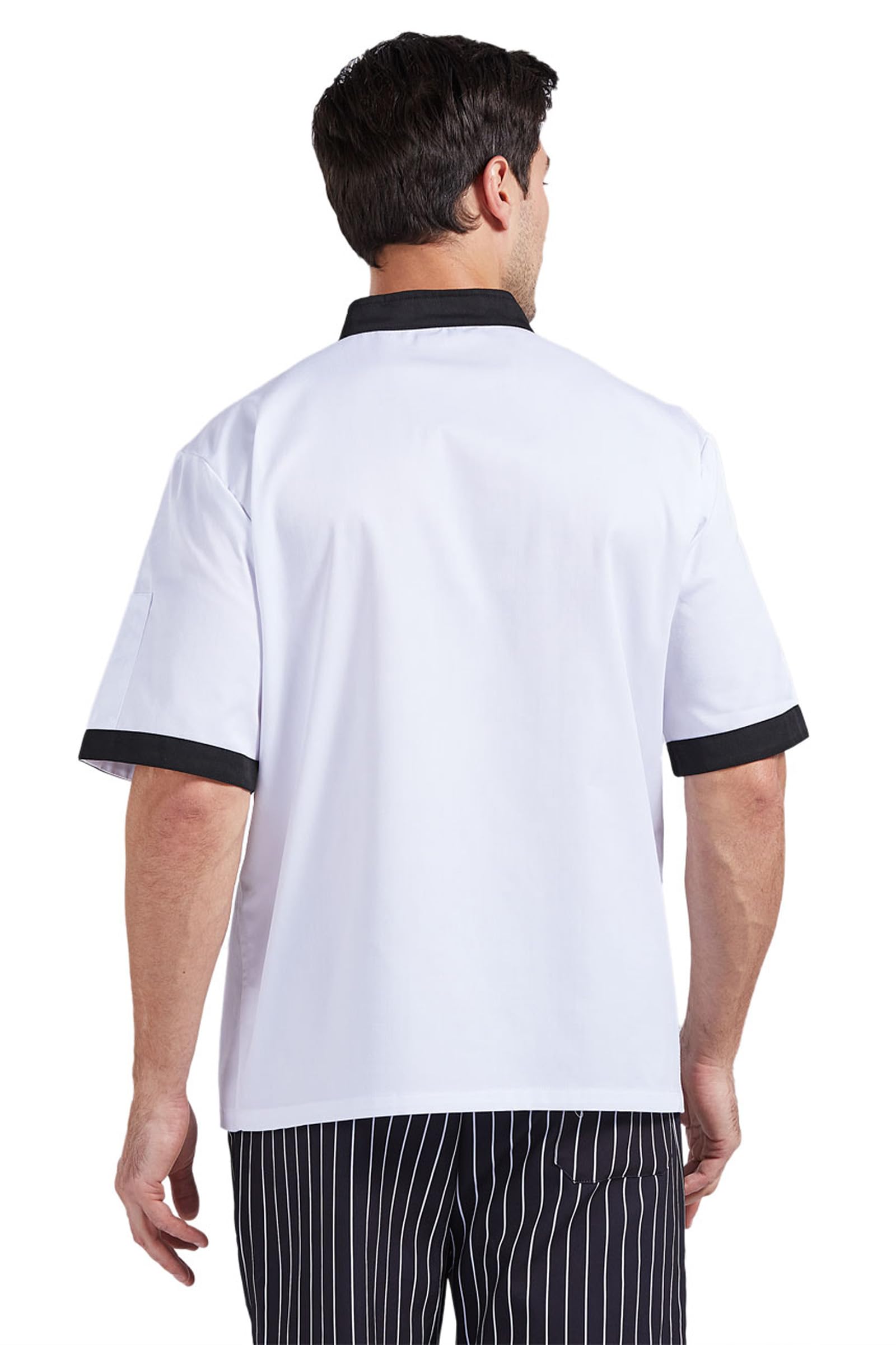 Nanxson Unisex Chef Jacket Men's Chef Coat Restaurant Kitchen Chef Uniform CFM0016
