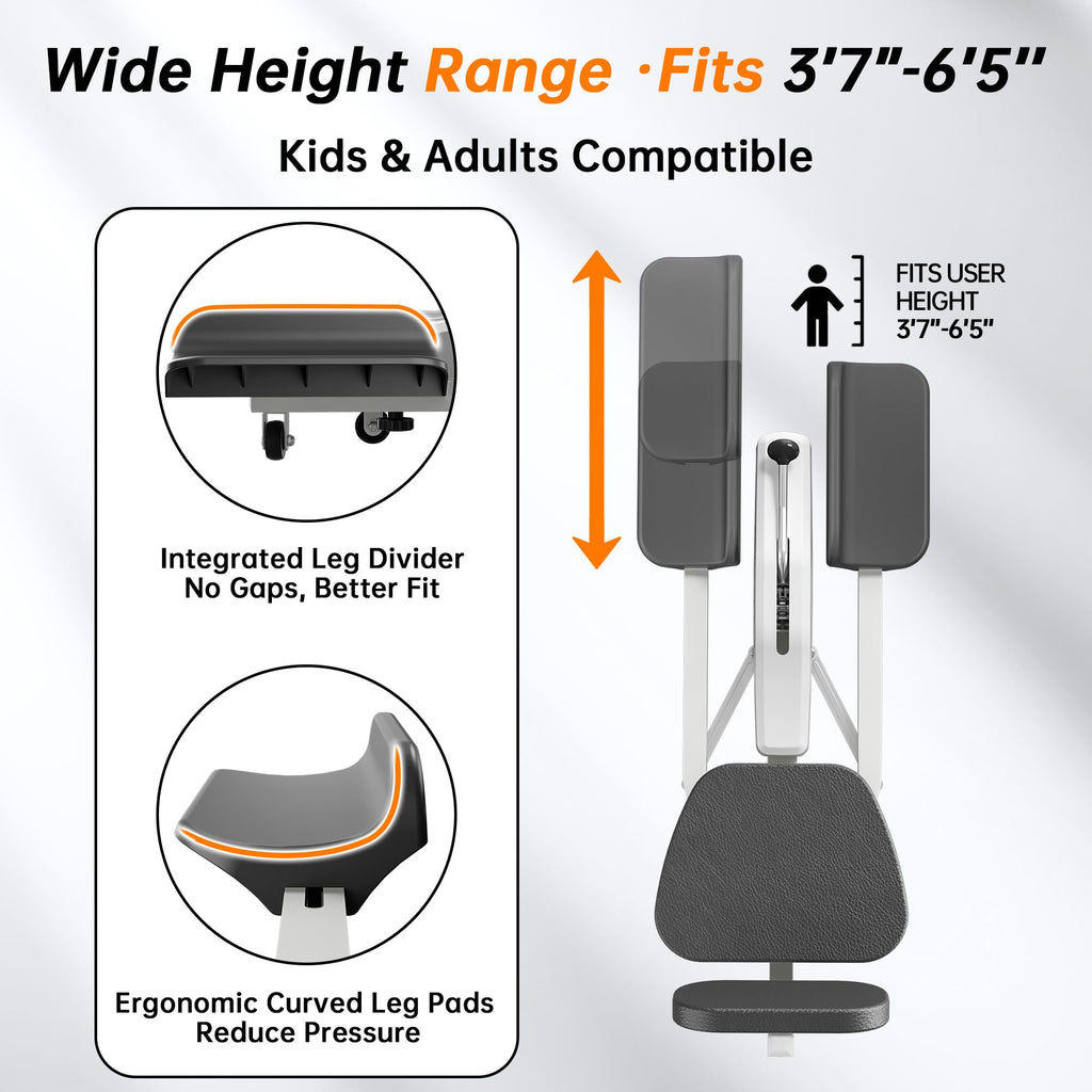 Split Machine, Leg Stretcher Machine to Improve Flexibility and Quality of Stretching, Equipment Suitable for Ballet, Cheerleading Dance, Gymnastics and Other Sports