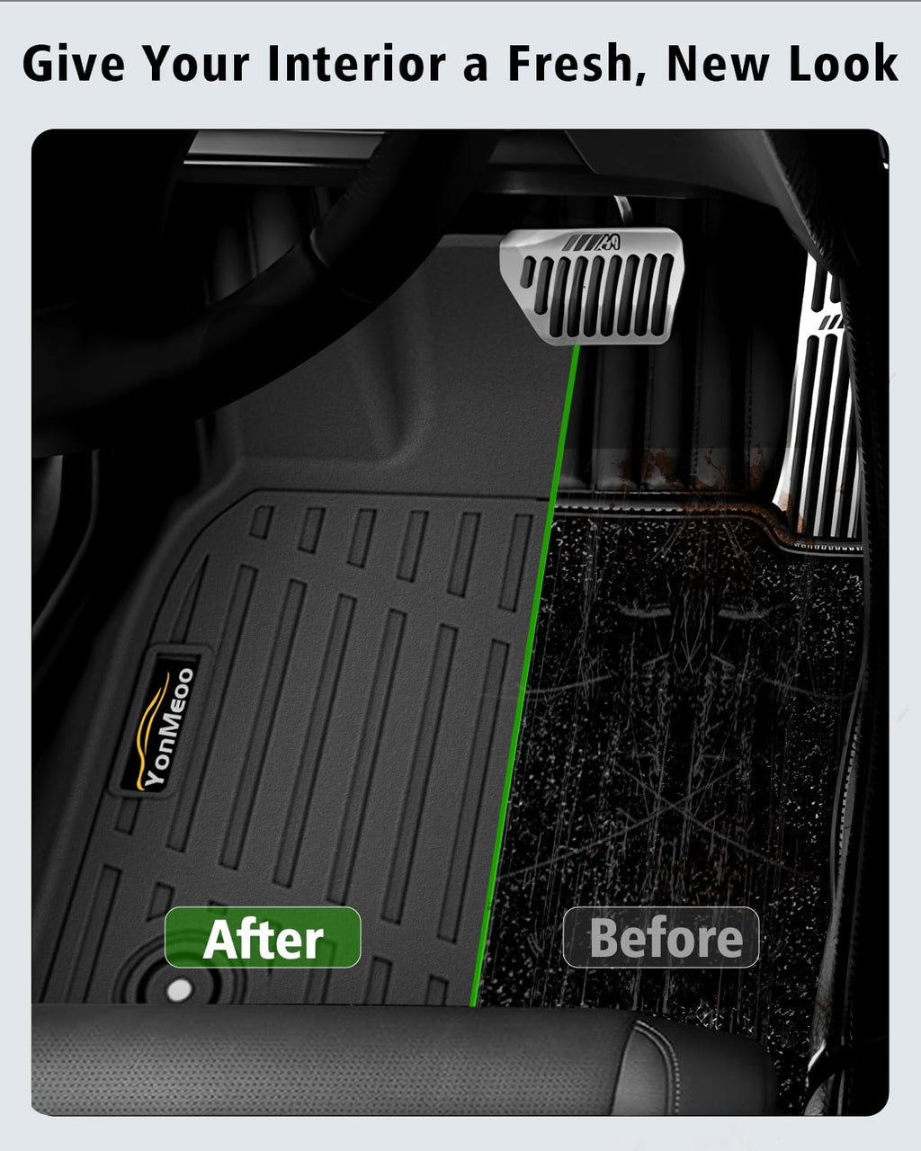 Floor Mats & Cargo Mat & Backrest Mat Custom for Toyota RAV4 Hybrid 2026 (Not for Cargo Area with Subwoofer) (Not for Phev), Door Sill Guards, All Weather TPE Floor Liners for RAV-4 2026 Accessories