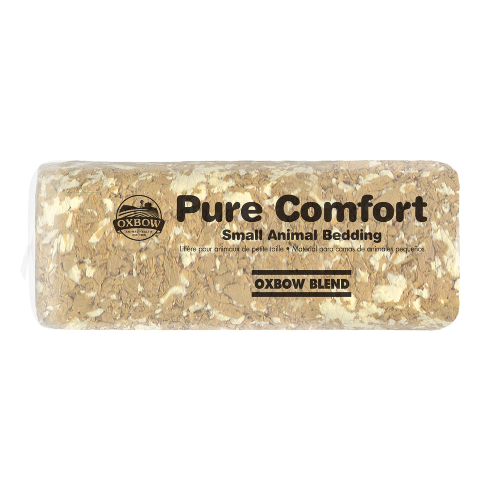 Oxbow Pure Comfort Bedding, Rabbit, Hamster, & Guinea Pig Bedding, Bunny Supplies for Litter Box, Pet Safe, Bunny Litter Box, Guinea Pig Cage, 99.9% Non-Dust, Blended, 36 Liter Bag