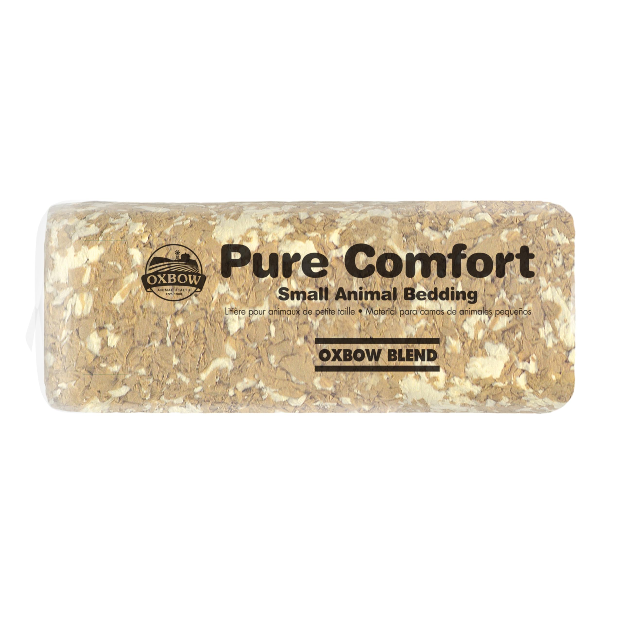 Oxbow Pure Comfort Bedding, Rabbit, Hamster, & Guinea Pig Bedding, Bunny Supplies for Litter Box, Pet Safe, Bunny Litter Box, Guinea Pig Cage, 99.9% Non-Dust, Blended, 36 Liter Bag