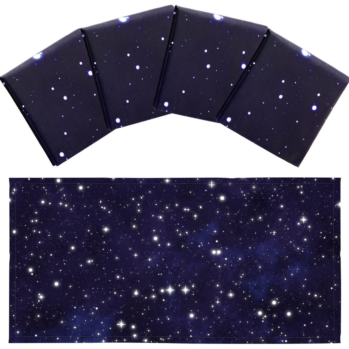 Hortsun 4 Pack Fluorescent Light Covers 4 x 2 Feet Magnetic Light Cover for Drop Ceiling, Fluorescent Ceiling Shade Filters for Office Classroom Home Hospital Decor(Beach)