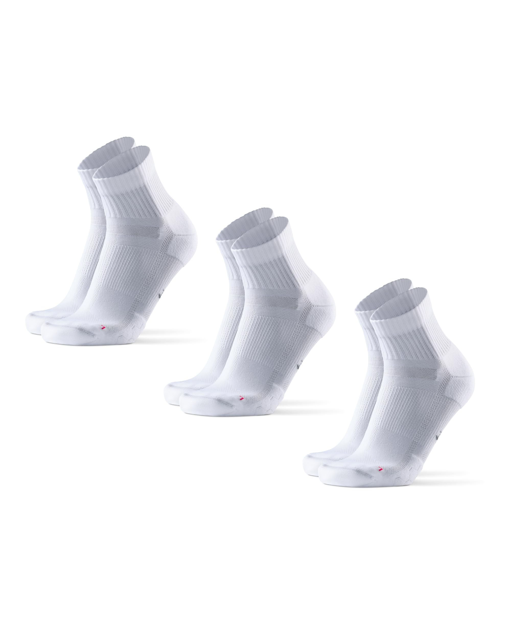 DANISH ENDURANCE Ultra-Comfort Quarter Running Socks, Performance Socks, Men & Women - 3 or 5 Pack
