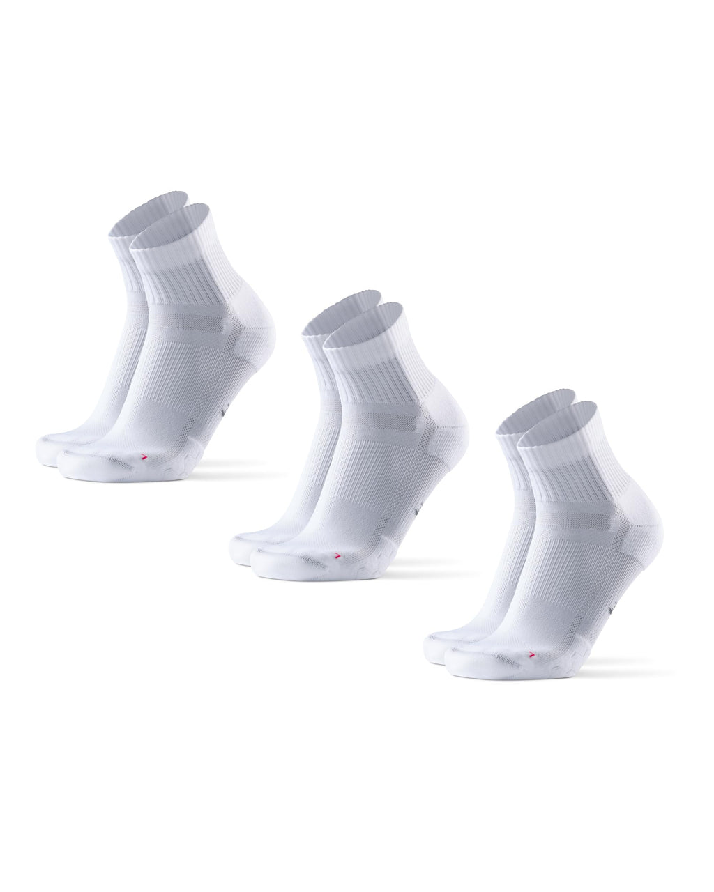 DANISH ENDURANCE Ultra-Comfort Quarter Running Socks, Performance Socks, Men & Women - 3 or 5 Pack