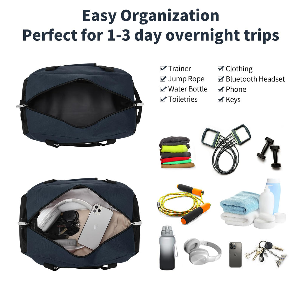Apenze Small Gym Bag Carry On Bag - 12 in Mini Duffle Bag Lightweight for Overnight Travel(Camouflage)