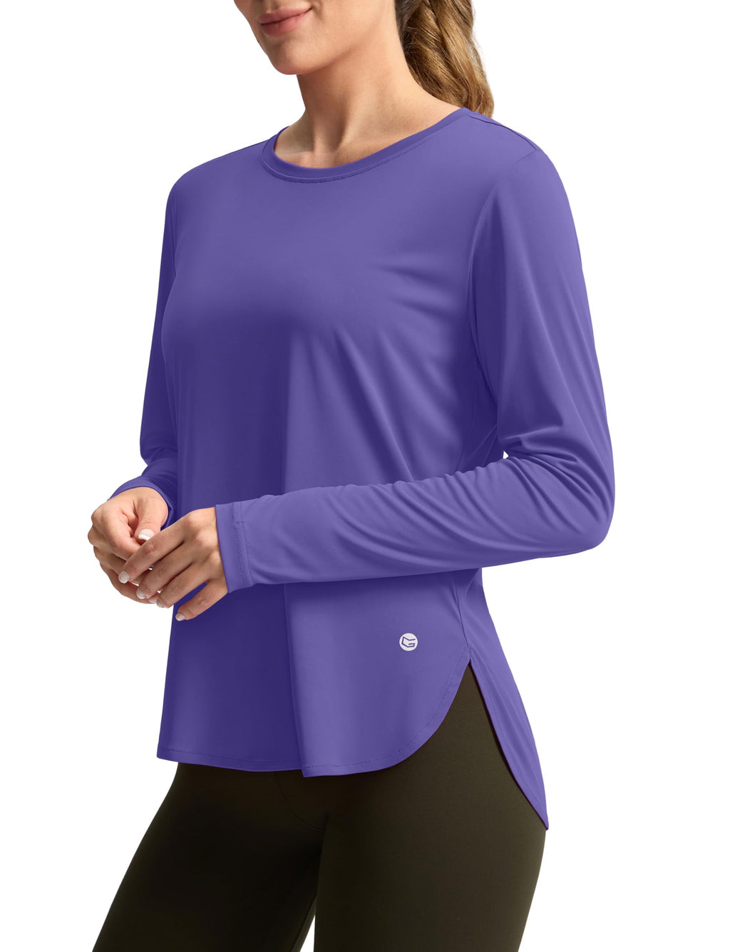 Women's Sun Shirts UPF 50+ Long Sleeve UV Protection Shirt Lightweight Quick Dry Workout Hiking Tops for Women