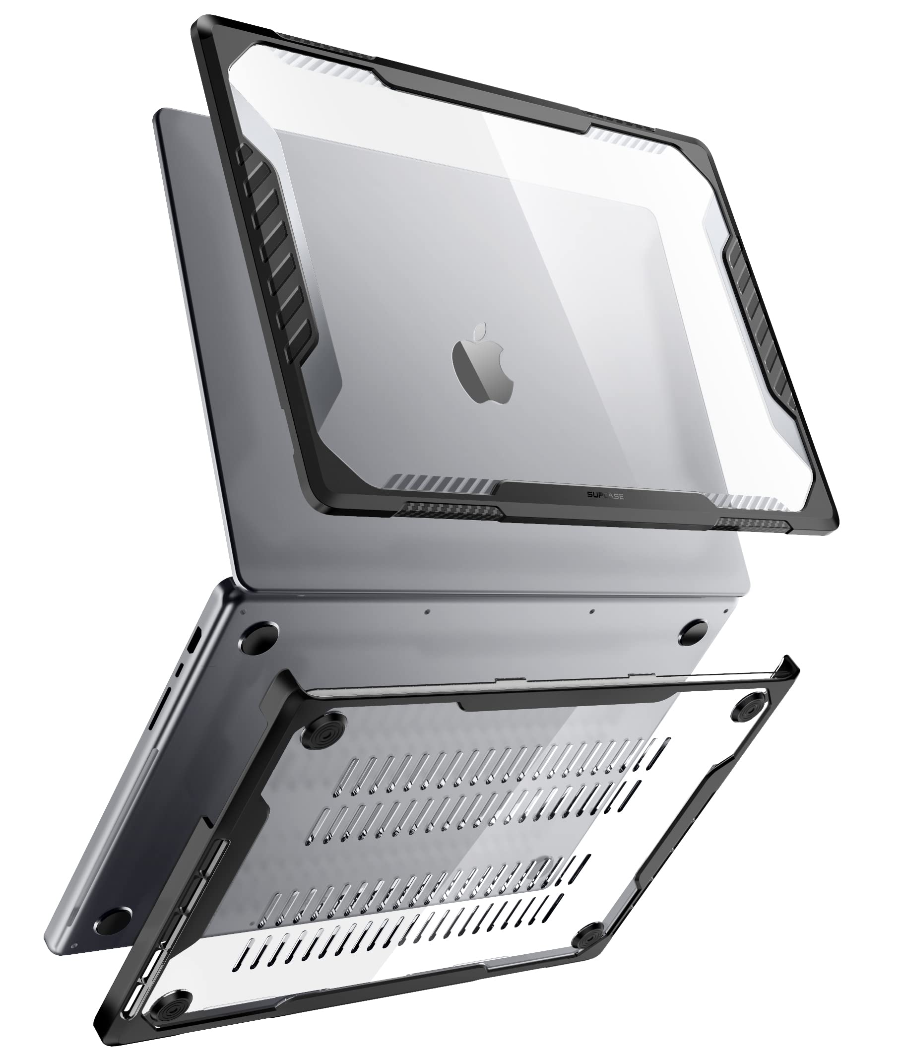 SUPCASE for MacBook Pro 14 Inch Case 2026-2021 (Unicorn Beetle), M5/M4/M3/M2/M1 Pro/Max A3427 A3426 A3434 A3185 A3401 A3112 A2918 A2992 A2779 A2442 Rugged Protective Cover for MacBook Pro 14", Black