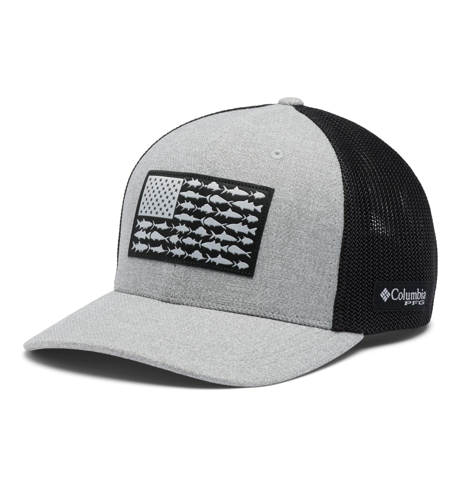 Columbia Unisex Adult PFG Logo Mesh Ball Cap