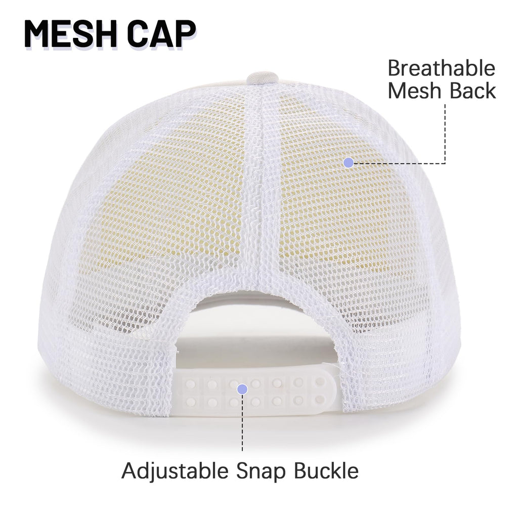 Ultrafun 10 Pack Trucker Hat Mesh Sublimation Blank Hats Adjustable Baseball Caps Hats for Men Women