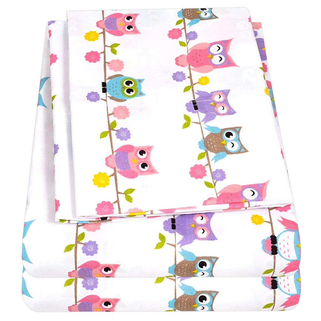 1500 Supreme Kids Bed Sheet Collection - Fun Colorful and Comfortable Boys and Girls Toddler Sheet Sets - Deep Pocket Wrinkle Free Soft and Cozy Bedding - Twin, Ballerinas