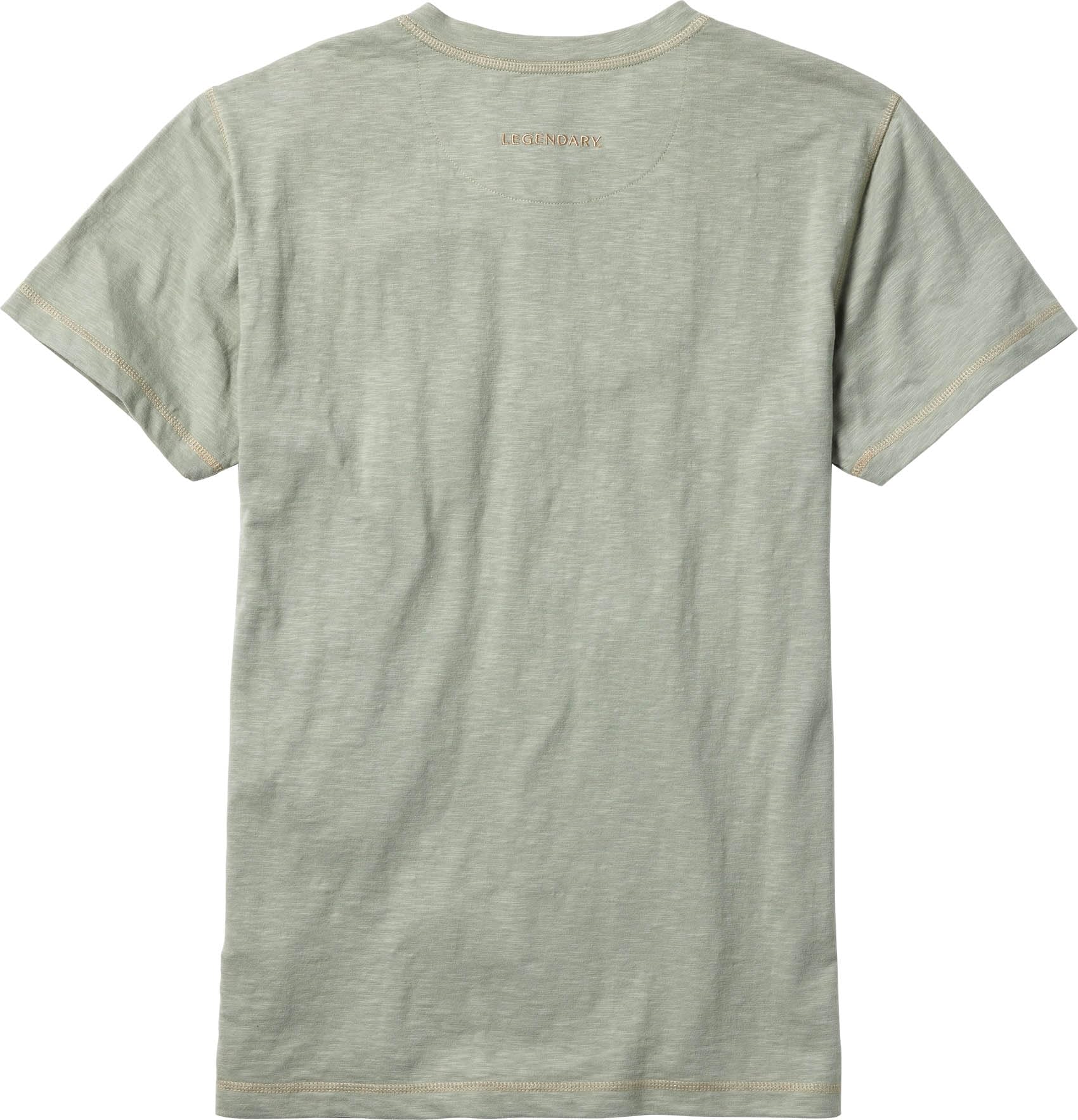 Legendary Whitetails Men's Henley Short Sleeve Casual Fit Shirt