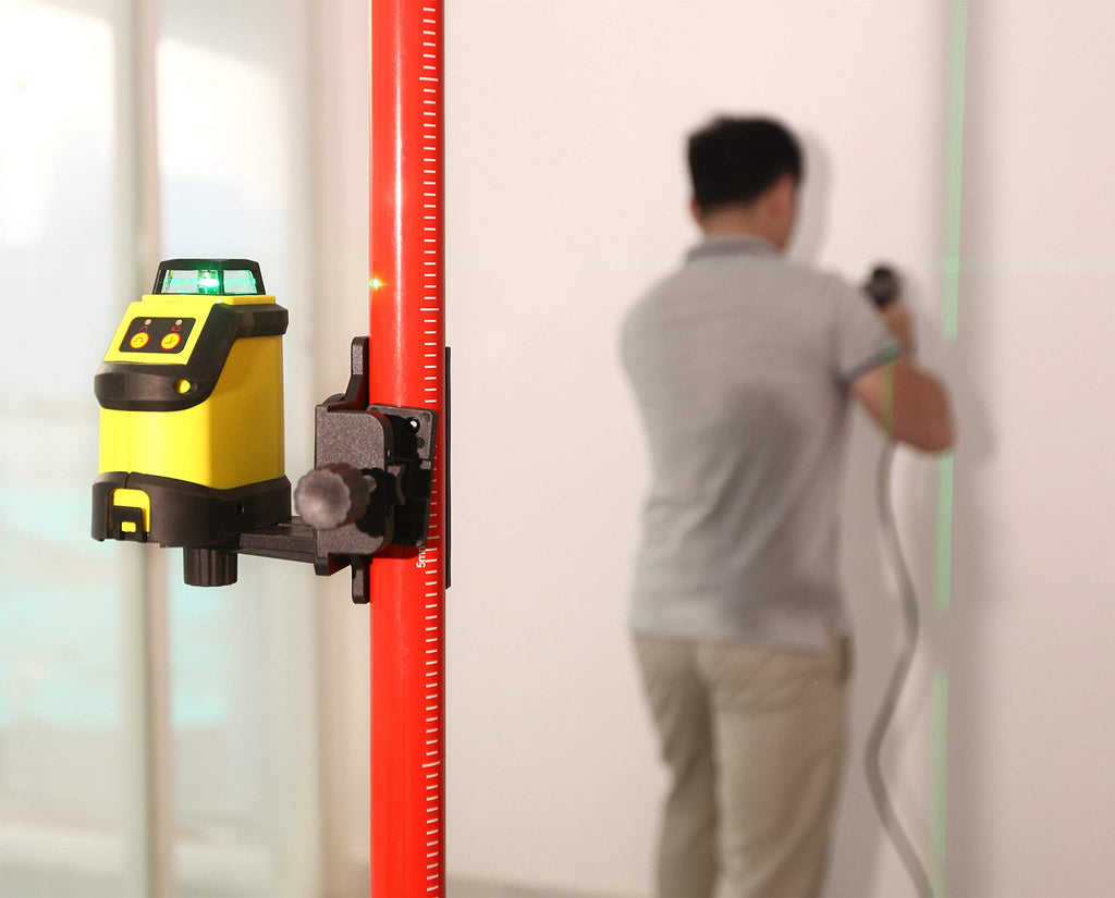 Firecore Laser Level Bracket Adjustable 1/4" and 5/8" Mount Adapter Line Laser Positioning Base-FLM30A