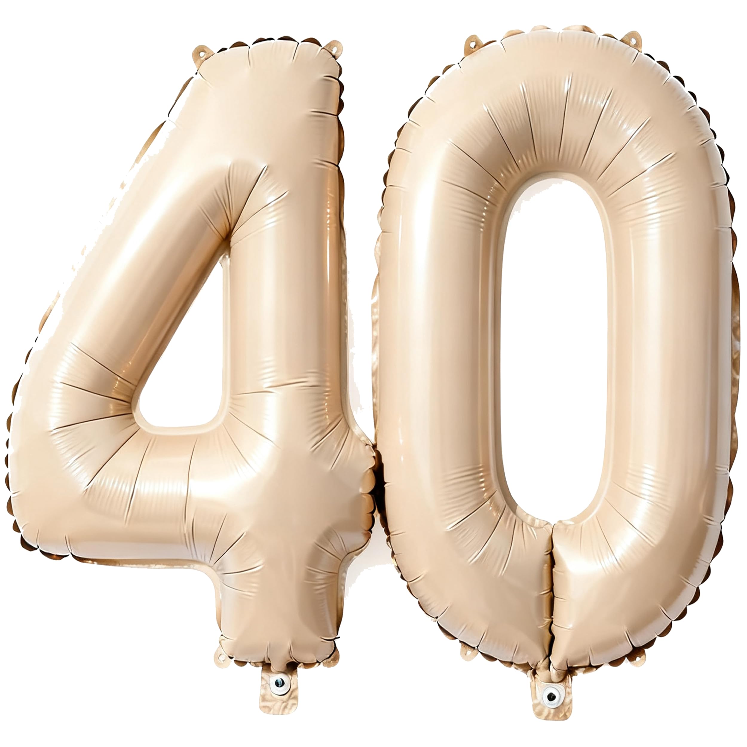 Brown Number 10 Balloons 40 Inch Giant Brown 10 Foil Mylar Balloons for 10th Birthday Anniversary Events Party Decorations