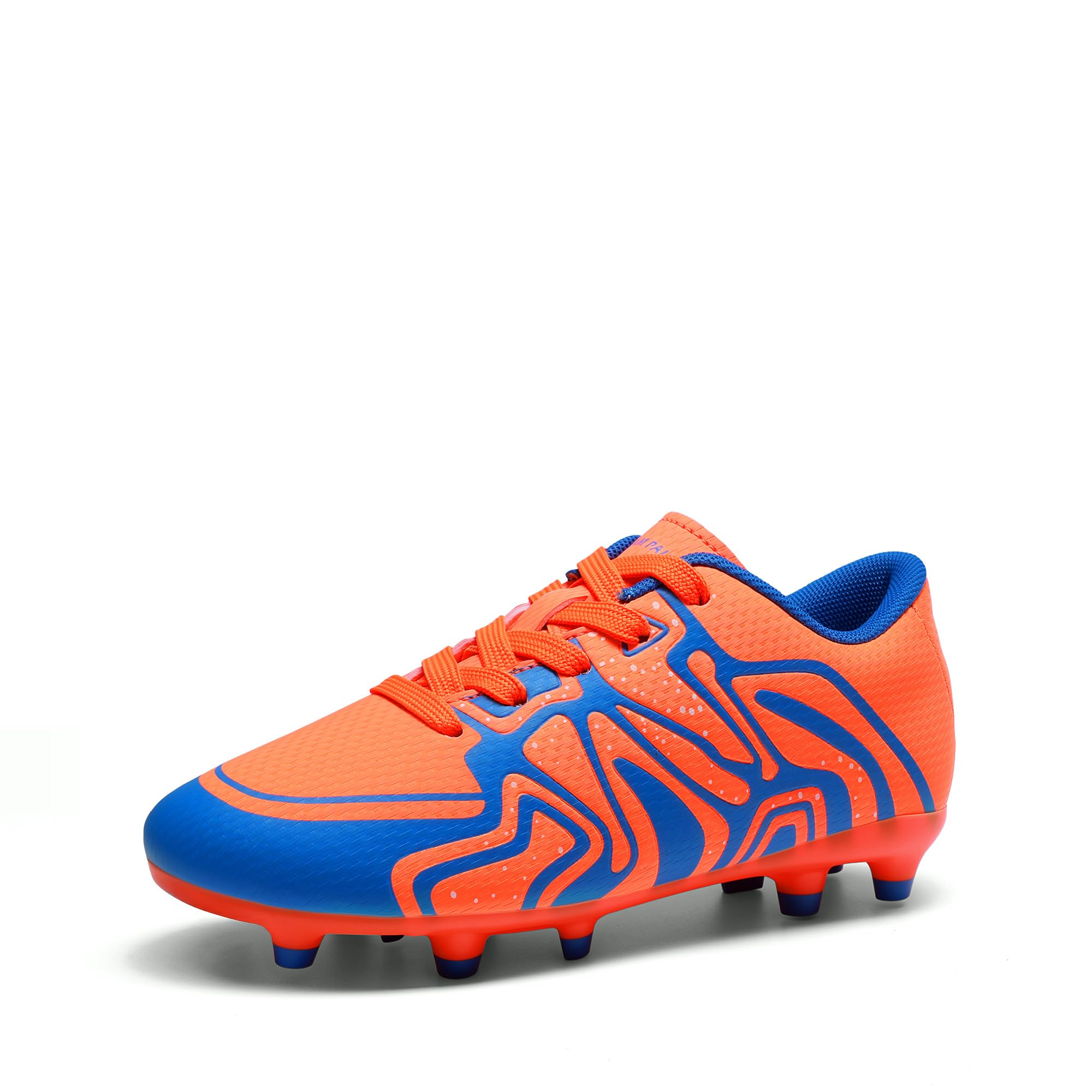 DREAM PAIRS Boys Girls Soccer Cleats Youth Firm Groud Baseball Cleats Sport Athletic Outdoor Trainning Football Shoes for Little/Big Kid