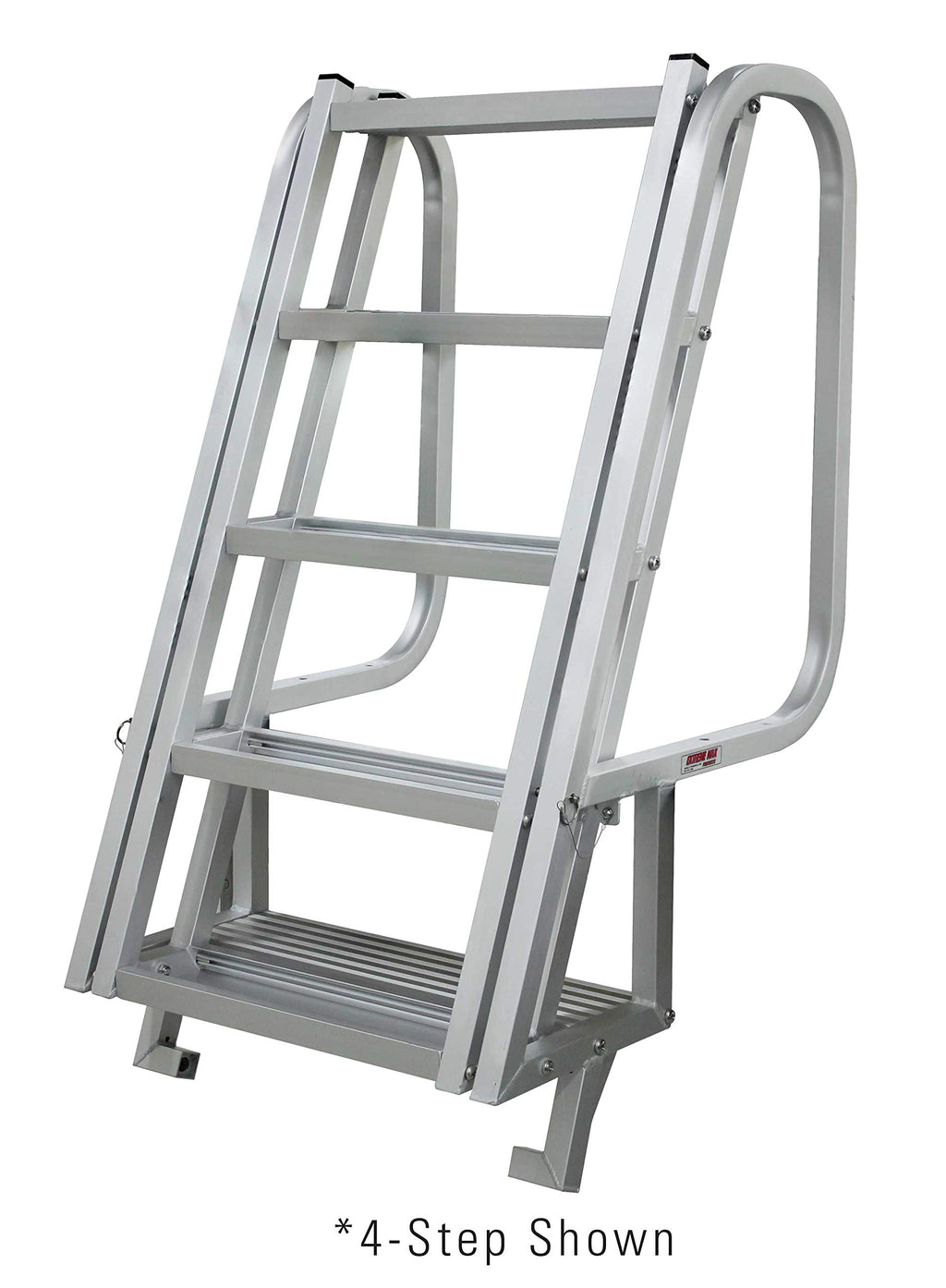 Extreme Max 3005.4122 Deluxe Flip-Up Dock Ladder - 6-Step