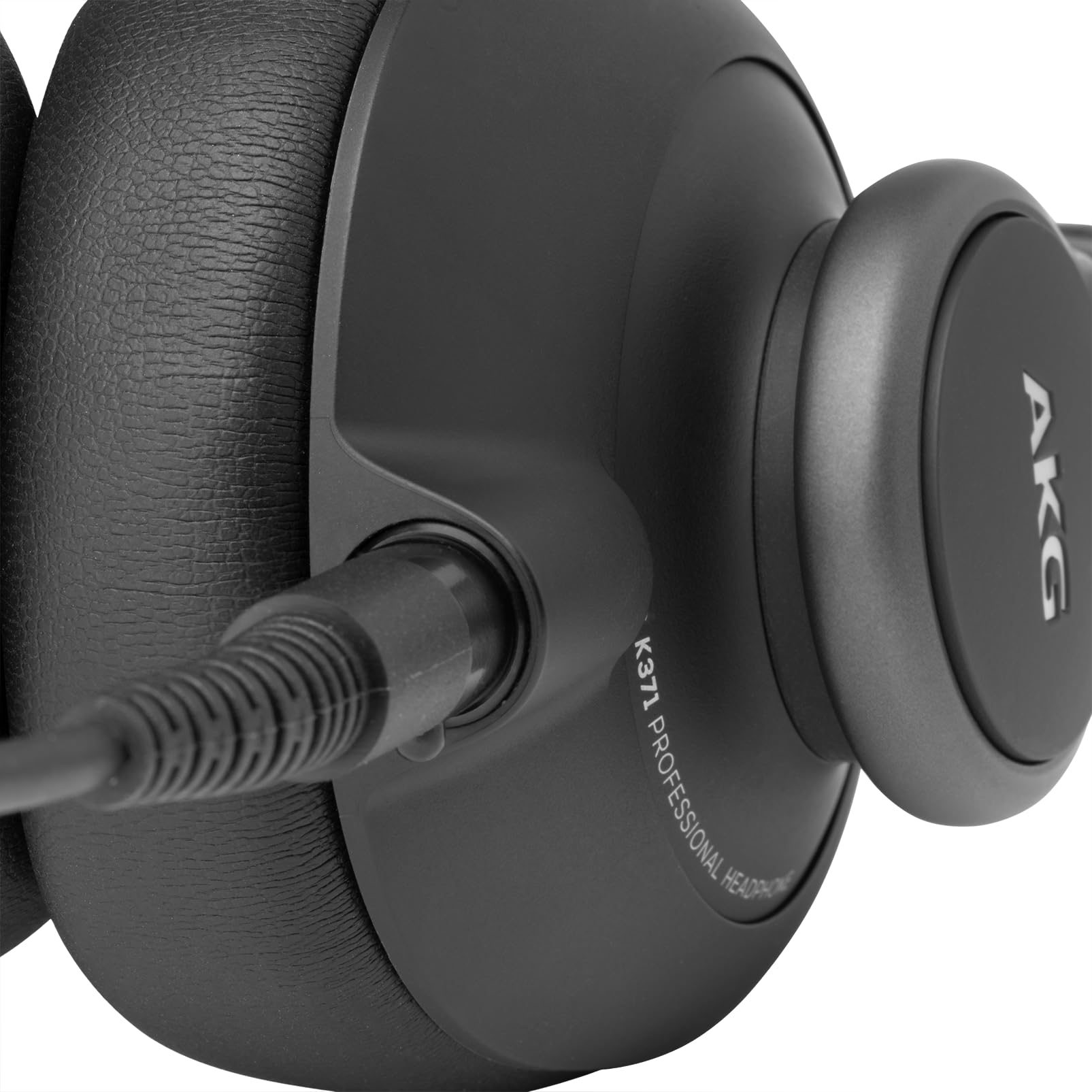 AKG Pro Audio K361 Wired, Over-Ear, Closed-Back, Light Weight, Foldable, Professional Recording Studio Headphones, Studio Monitor Mixing, Podcast, DJ Stereo Headsets, Black