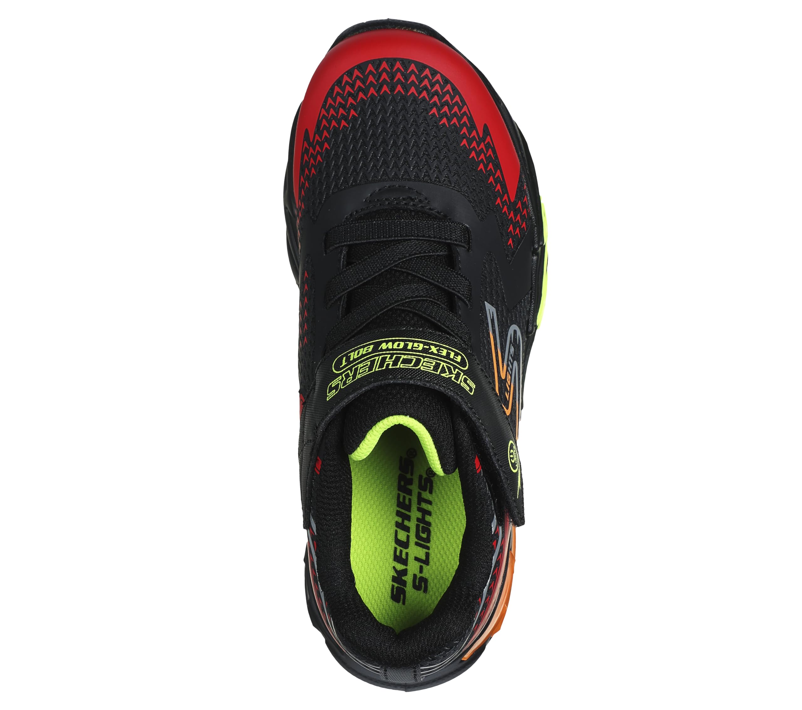 Skechers Unisex-Child Flex-Glow Bolt