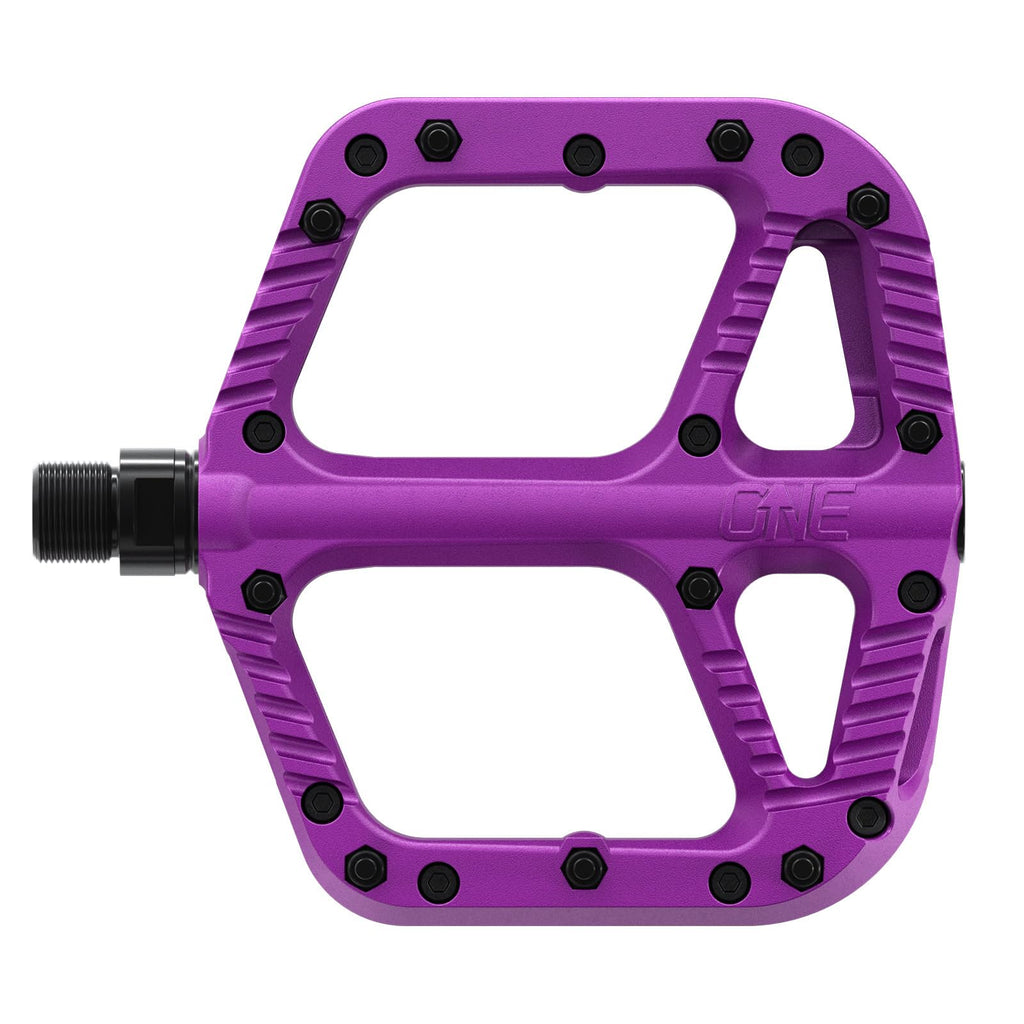 OneUp Components Composite Pedals – Lightweight, Durable Flat Bike Pedals for Mountain Bikes (MTB)