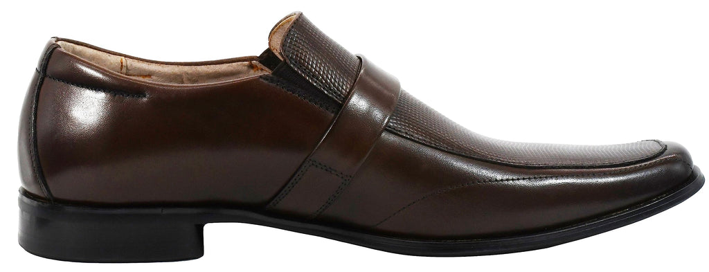 STACY ADAMS Men's Beau Moc Toe Bit Slip-On Loafer