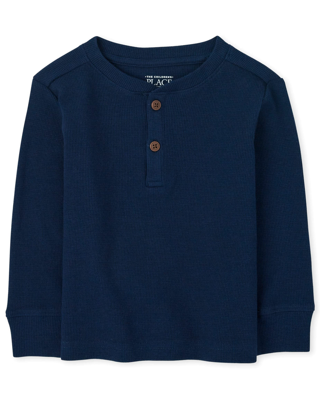 The Children's Place Boys and Toddler Long Sleeve Thermal Henley Shirt