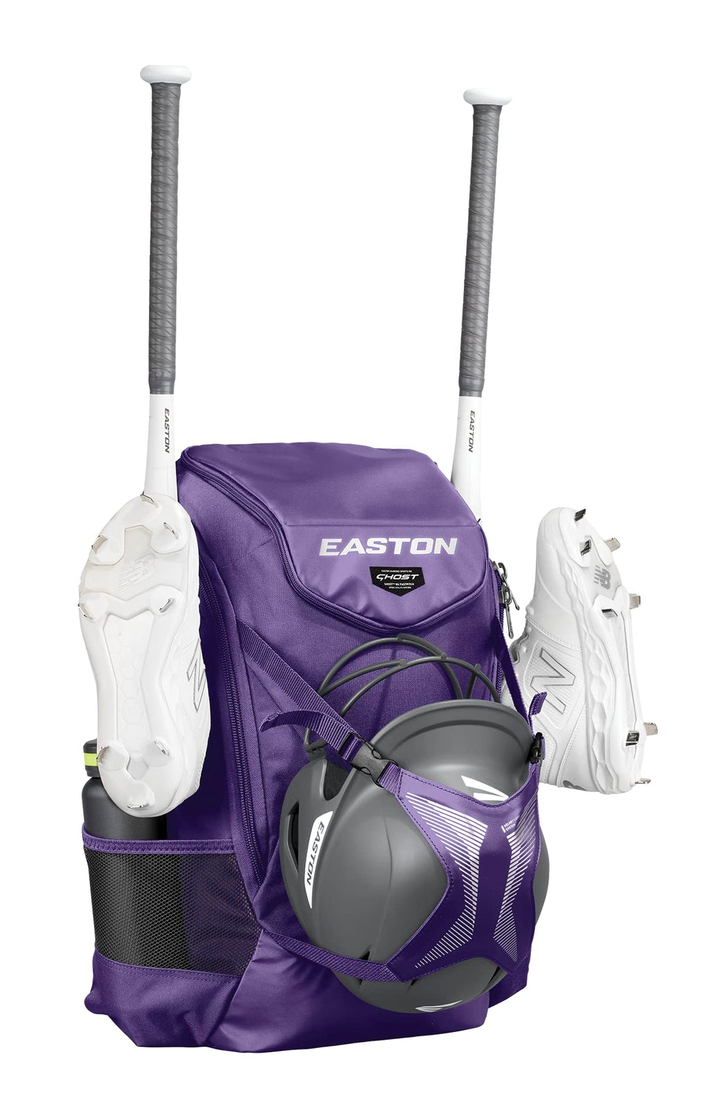 Easton | Ghost NX Backpack Equipment Bag | Adult | Fastpitch Softball | Team Logo Panel | Multiple Colors