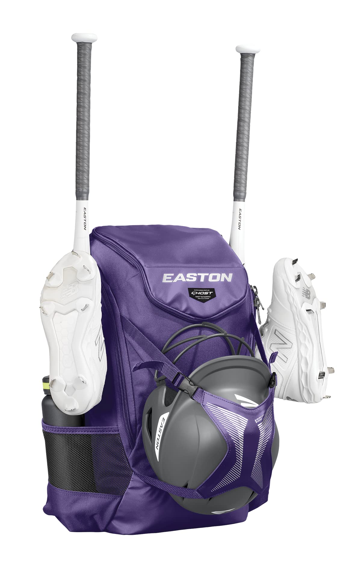 Easton | Ghost NX Backpack Equipment Bag | Adult | Fastpitch Softball | Team Logo Panel | Multiple Colors