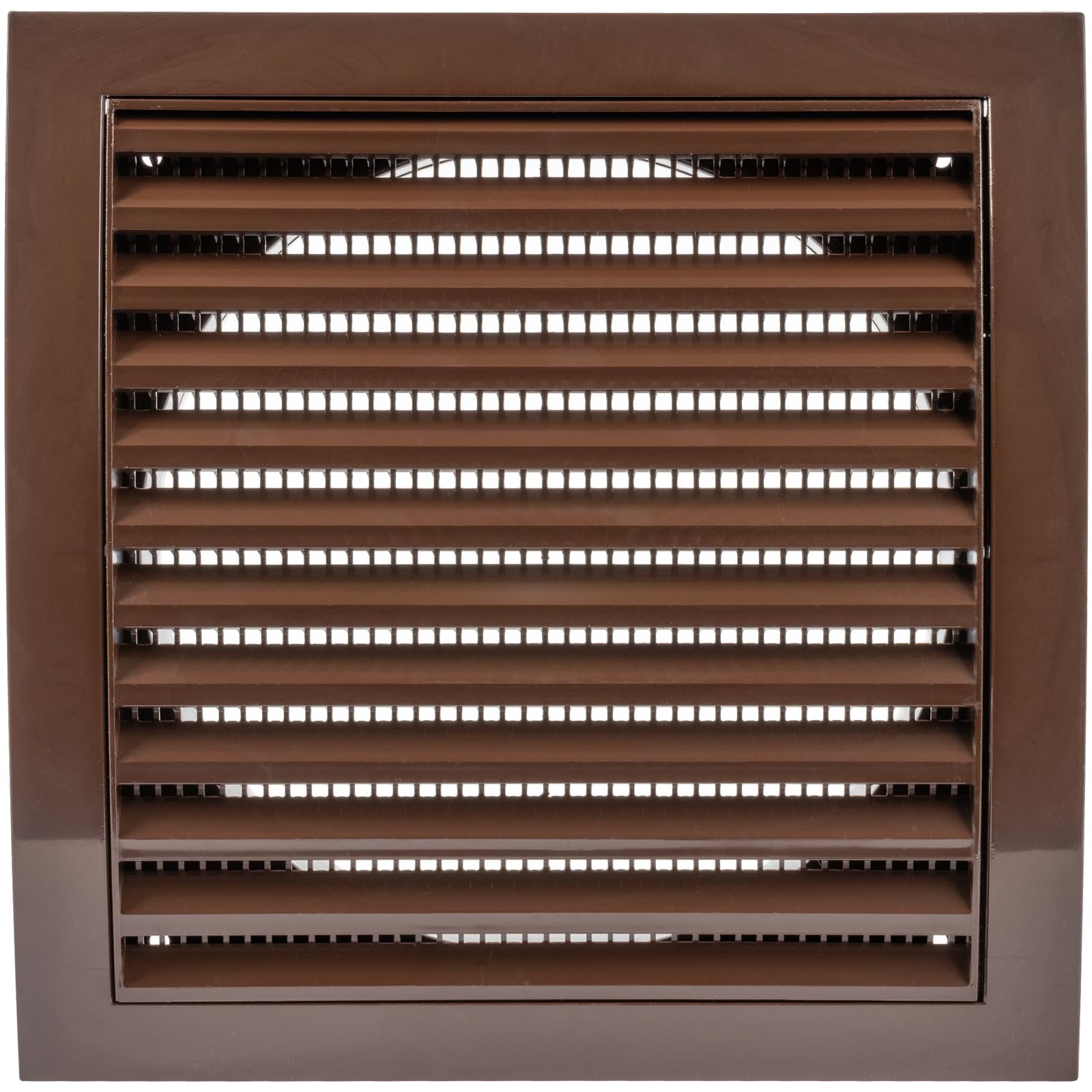 Repa Market 4 Inch Anthracite Dryer Vent Hood/Duct Cover for Walls or Ceiling/ABS Plastic Louvered Air Grille with Built-In Mesh Screen/Exhaust and Dryer Vent Covers for Indoor & Outdoor Use