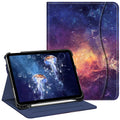 Fintie Case for iPad (A16) 11th Generation 11 Inch (2025), iPad 10th Generation 10.9 Inch (2022), Multi-Angle Viewing Protective Stand Cover with Pencil Holder & Pocket, Black