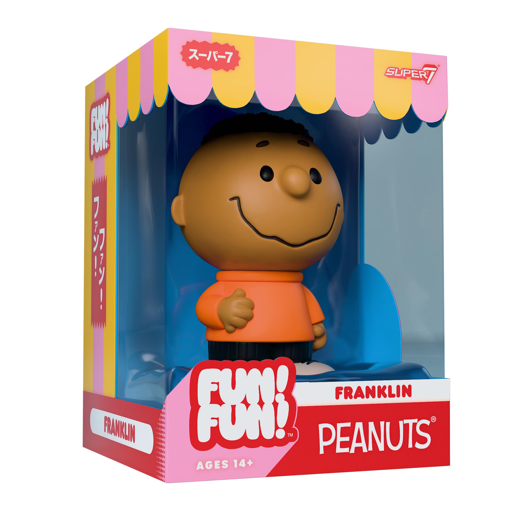 Super7 Fun! Fun! Peanuts Snoopy (Puffy Coat) Vinyl Figure - 5" Peanuts Action Figure - Classic Cartoon Fans Collectibles & Retro Toys - Cartoon Model for Collectors & Display Figurine - Comic Strips