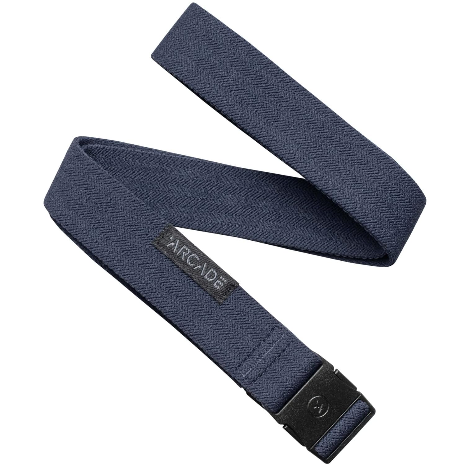 Arcade The Original Slim Unisex Adventure Belt, Narrow Width Elastic Stretch Webbing, Micro Adjust Buckle
