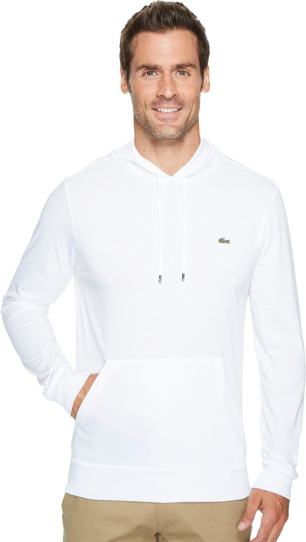 Lacoste Men's Long Sleeved Hooded T-Shirt