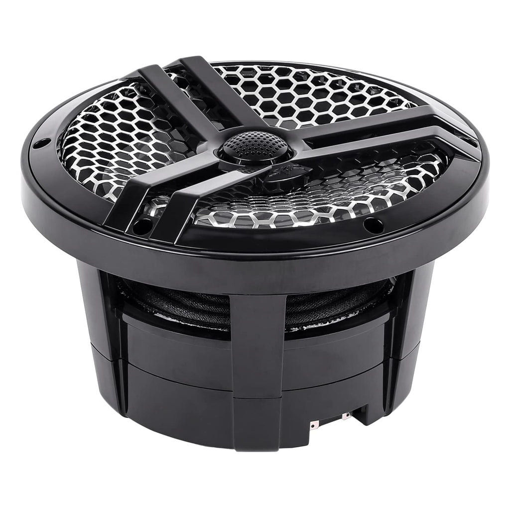 Skar Audio SK65MB-TWR 6.5" 2-Way Marine Full Range 320 Watt Coaxial Tower Speakers, Pair (Black)