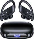 TAGRY Active Noise Cancelling Earbuds with Transparency Mode Bluetooth Headphones with Earhooks Sports