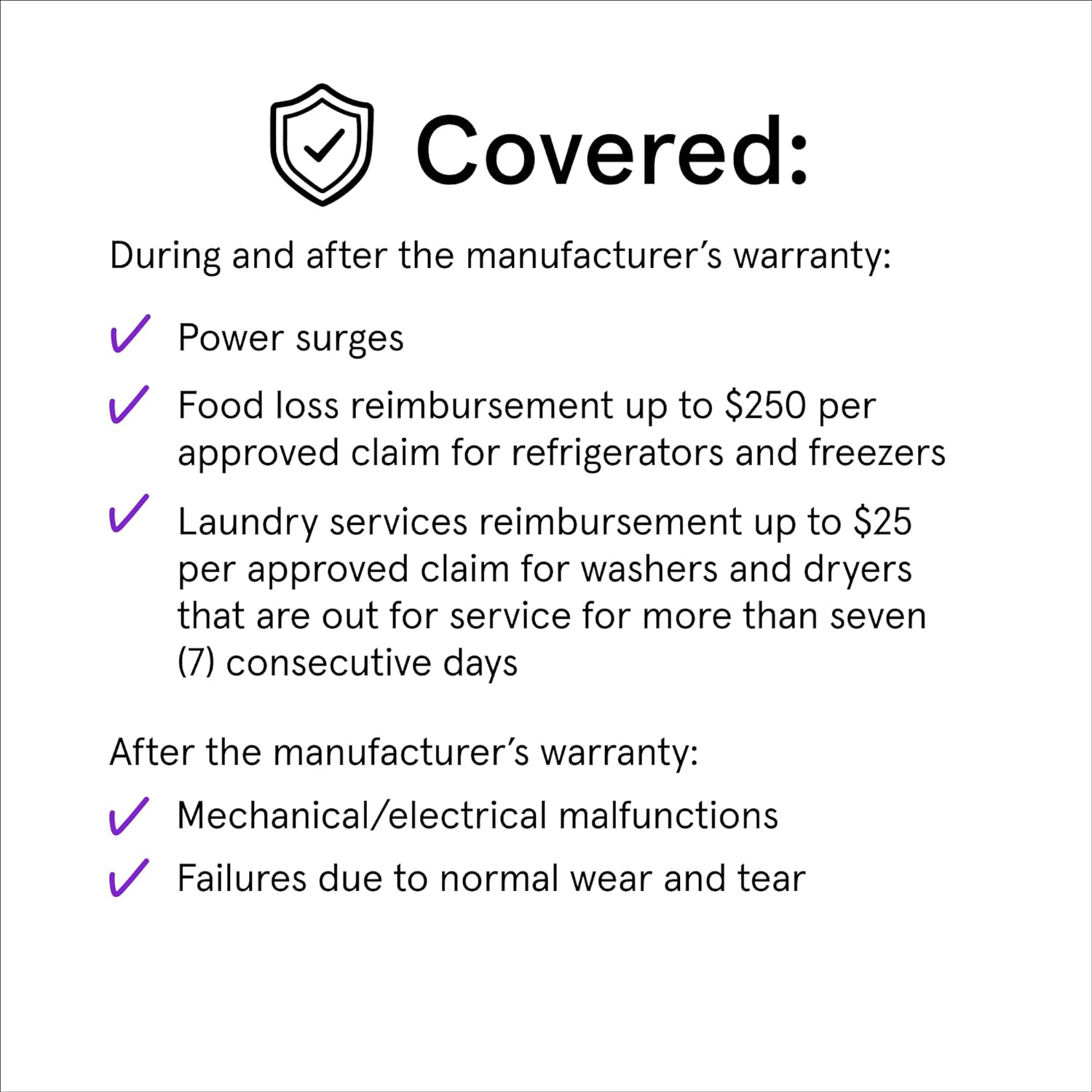 ASURION 3 Year Major Appliance Protection Plan ($1000 - $1249.99)