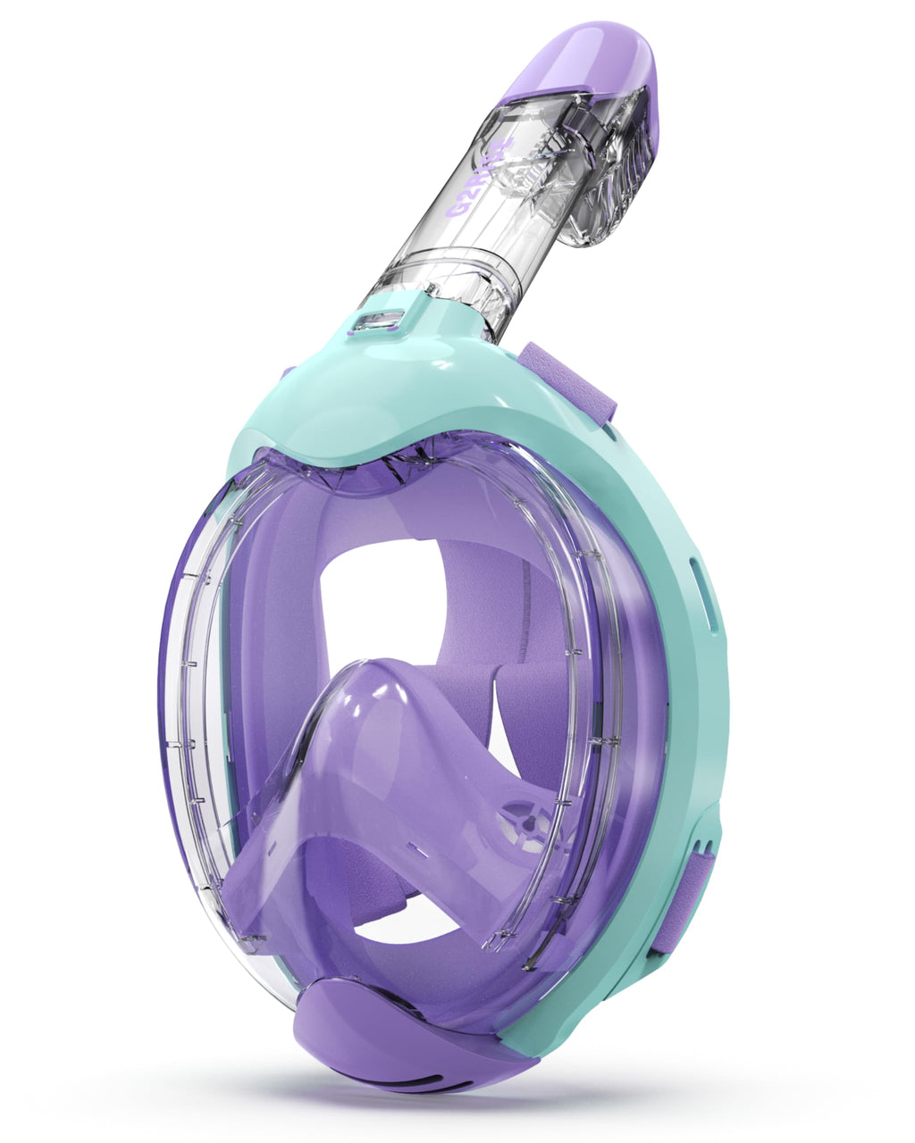 G2RISE Kids Snorkel Mask Full Face Snorkel Set, Snorkeling Gear for Kids with 180 Degree Panoramic View, Anti-Leak & Anti-Fog