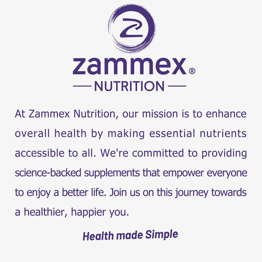 Zammex Multi Collagen Protein Powder, Type I & III & V & X, Hydrolyzed Collagen Peptides for Women & Men, Supports Hair and Skin, Gut Health, 41 Servings, Chocolate