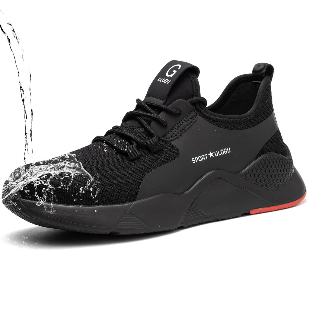 ulogu Steel Toe Shoes for Men Women Waterproof Non Slip Safety Work Shoes