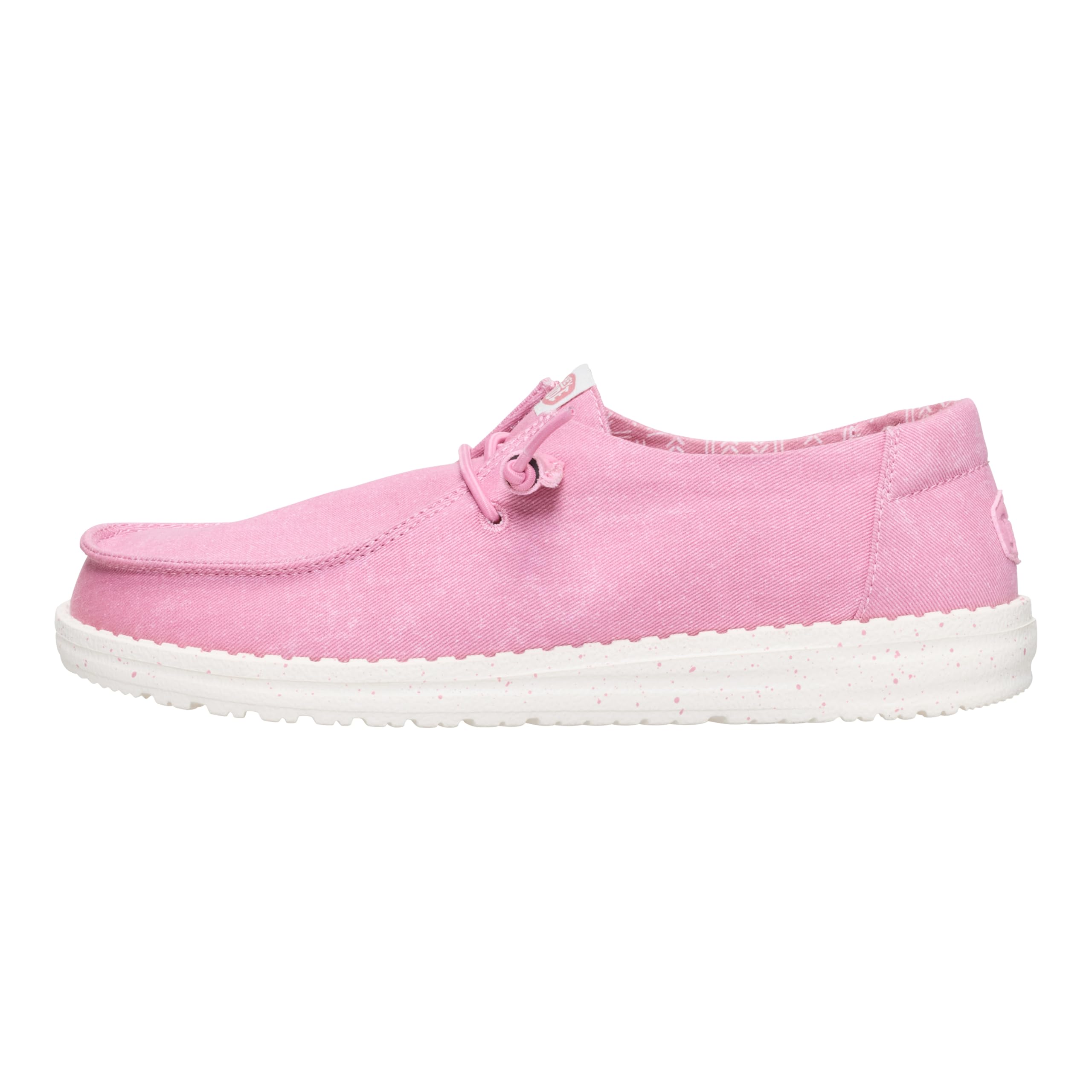 HEYDUDE Wendy Stretch Canvas Women’s Shoes, Women’s Slip-on Loafers, Comfortable & Light-Weight