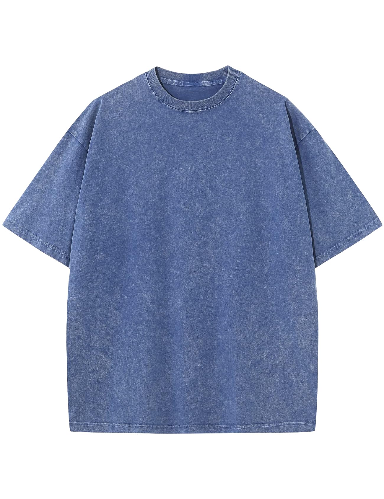 Arssm Men Oversized T Shirts Vintage Tee Loose Fit Short Sleeve Casual Streetwear Baggy Washed Unisex Tops