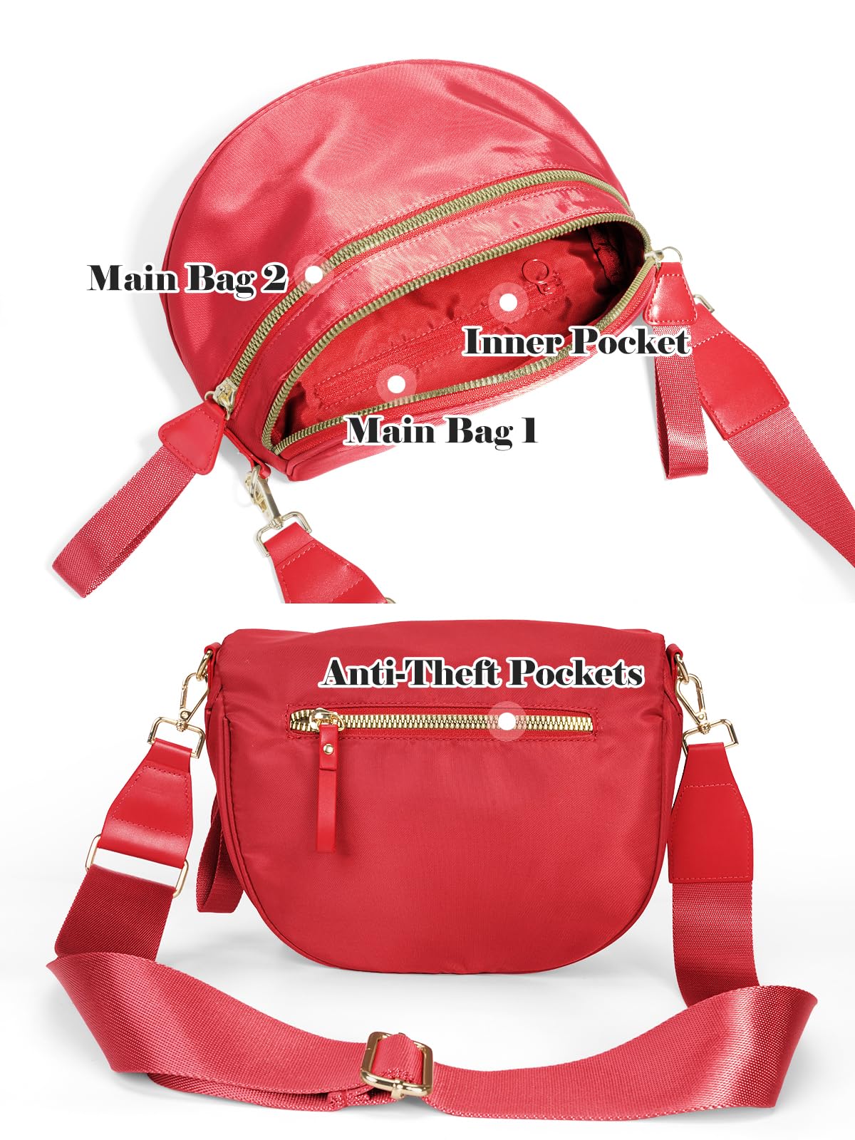 Pure Colour Crossbody Bag Bum Bag for Women,Spacious Purse Fanny Packs Belt Bag,Oversized Bum Bag (Bean Green Leopard Print Bum Bag)